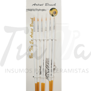 Pincel liner x 6 AM23482