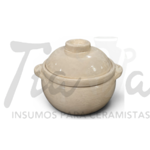 Molde de yeso Ollita con tapa