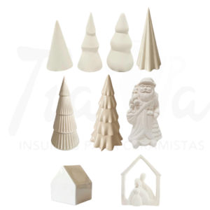 Moldes de yeso NAVIDAD X UNIDAD