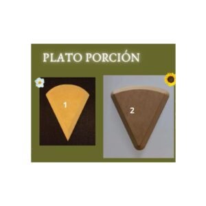 Contramoldes Plato Porción