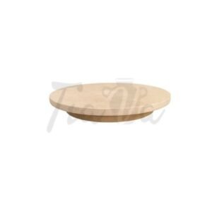 Torneta chata de madera sin pintar
