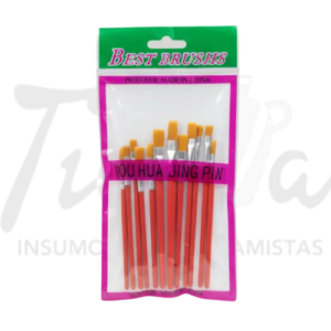 Pinceles best brush x 12 AM23621
