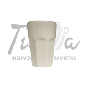 Molde de yeso Vaso Facetado sin asa
