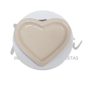 Molde de yeso Bandeja corazon