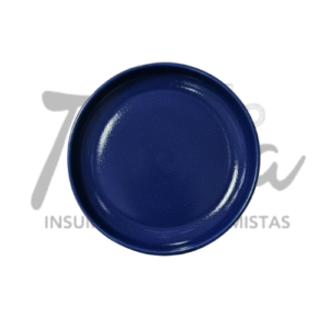 Molde de yeso plato con junquillo marcado