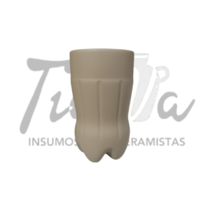 Molde de yeso Vaso Fernet 500cc