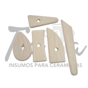 Kit lamas de madera x 5