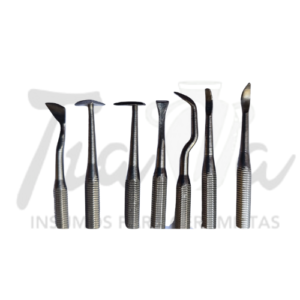 Kit x 7 estecas de metal